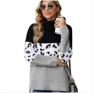 Chunky knit sweater